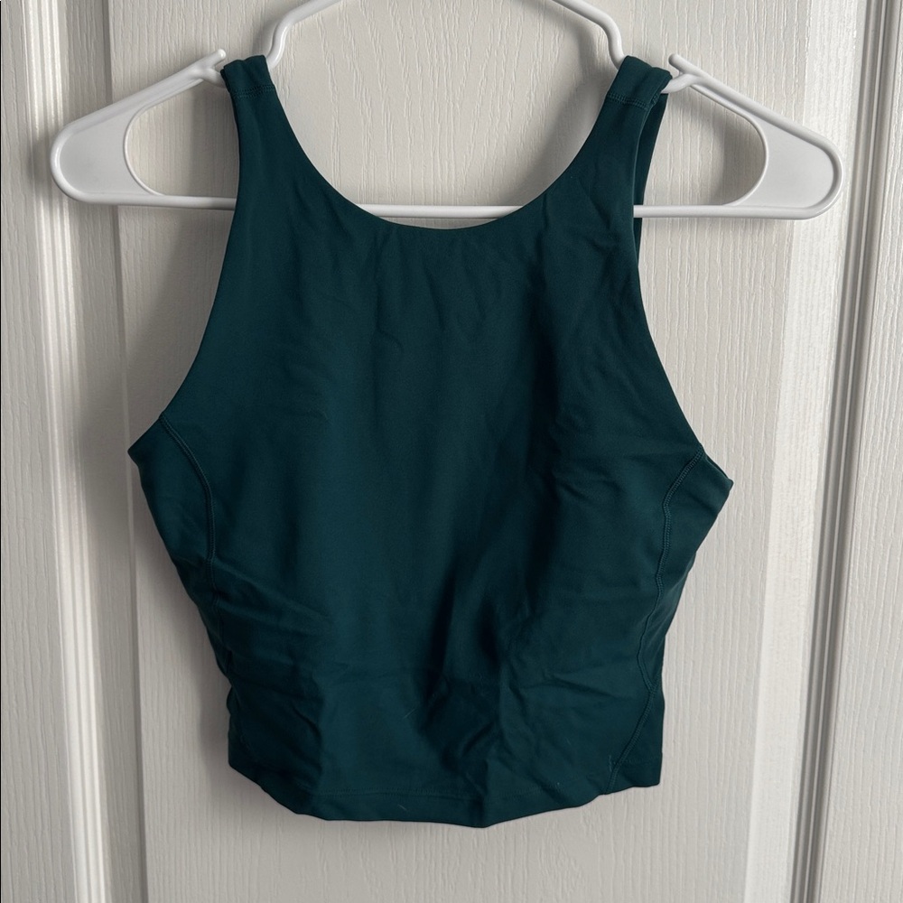 lululemon athletica Dark Teal Crop Top